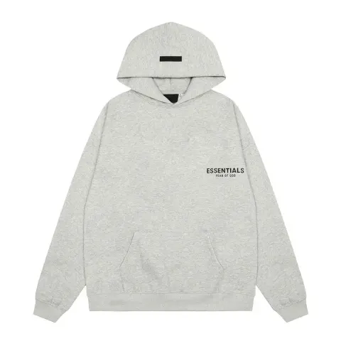 Essentials Hoodie option Hooded-Flower Grey