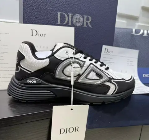 Dior B30 All Black Shoes option 8