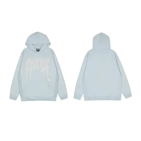 Revenge Hoodie option Light blue embroidery style