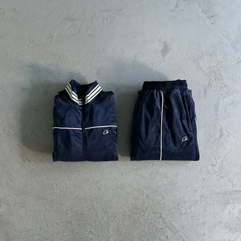 Corteiz Tracksuit Top option blue suit