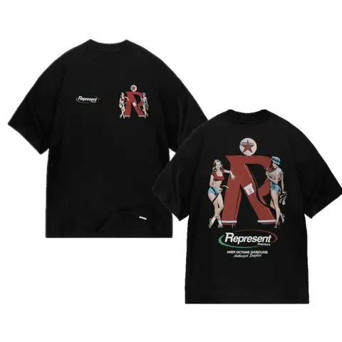 HOUSE OF ERRORS T-shirt option R3023 Black