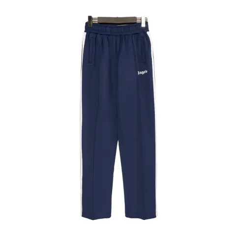 Palm Angels Zip Hoodie option Royal blue pants