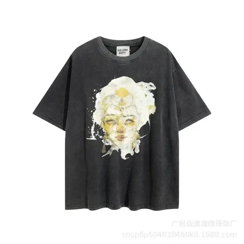 Gallery Dept TEES option Goddess Statues Washed Black