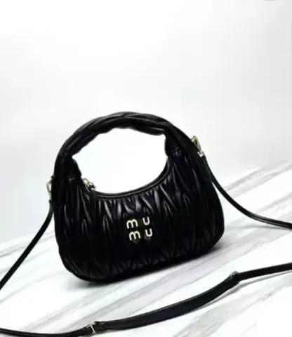 Miu Miu Bag option Black [original logo with gift box]]