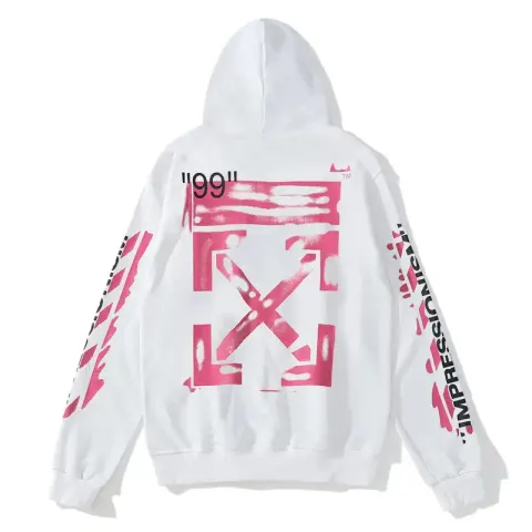 Off-White Hoodies option 812# white terry