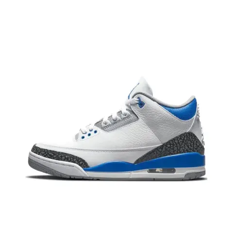 Jordan 3 Wizards Shoes option Aj3 Racing Blue