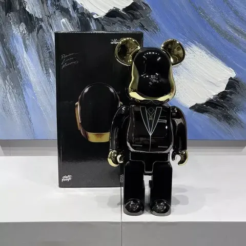 Be@RBRICK 400% option Punk gold