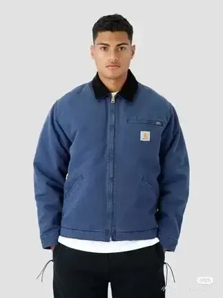 Detroit Carhartt Jacket option prussian blue