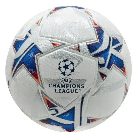 Brazua Football Ball option 24 Champions League White Blue