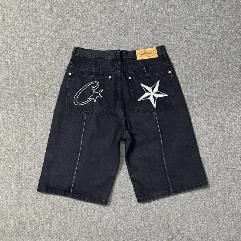 Corteiz Jeans Short option 8008 black