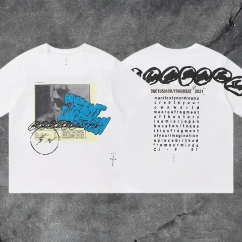 Travis Scott Tee 69cw option White TS11
