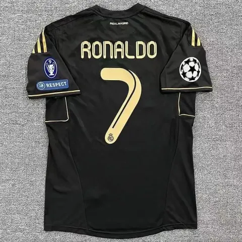Real Madrid 16-17 T-Shirt option 1112 season away black