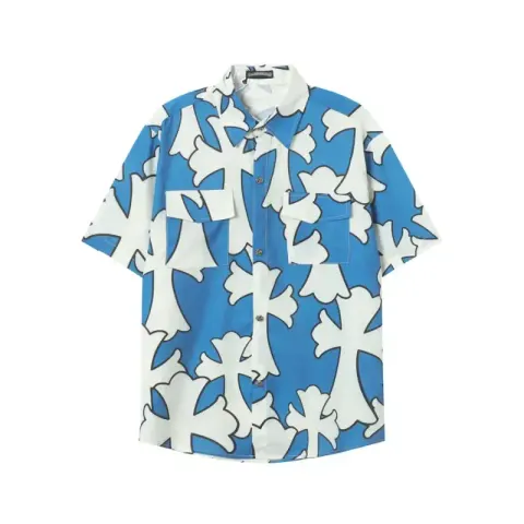 Chrome Hearts Baby Blue Pants option blue shirt