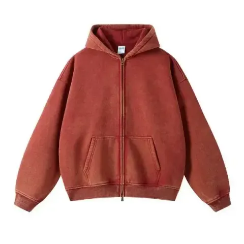 Oversize Hoodie option 2663 purplish red