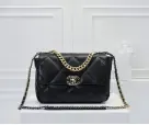 Chanel Bag option Black gold standard size 26*16*9