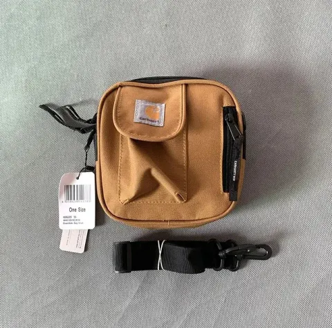 Carhartt Square Shoulder Bag option Pull bone square bag brown yellow
