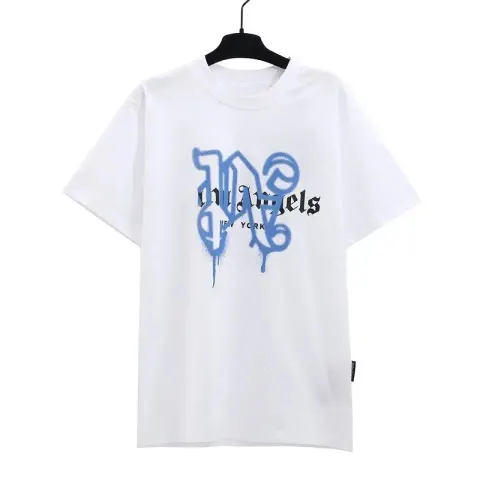 Palm Angels NY T-Shirt option White Blue