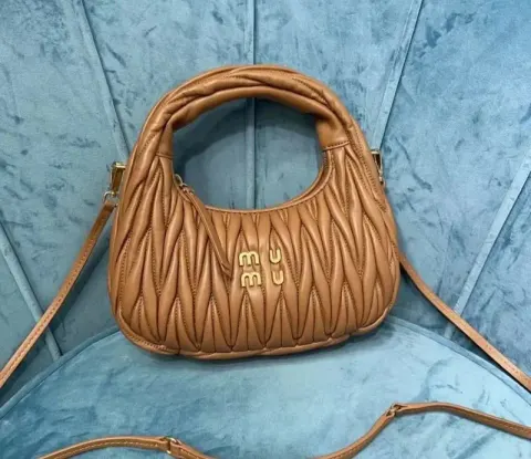 Miu Miu Bag option Brown [original logo with gift box]]