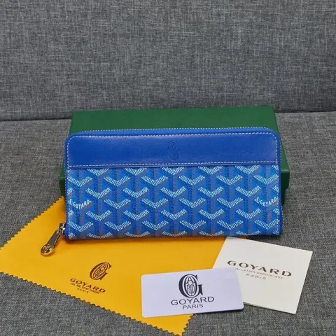 Goyard Wallet option Style 4 Blue