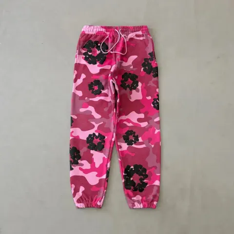 Denim Tears Hoodie option Pink Camo/Pink Camo Pants