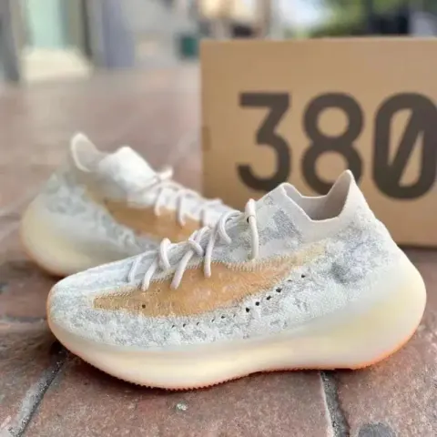 Yeezy 380 Onyx option Honey Peach Powder
