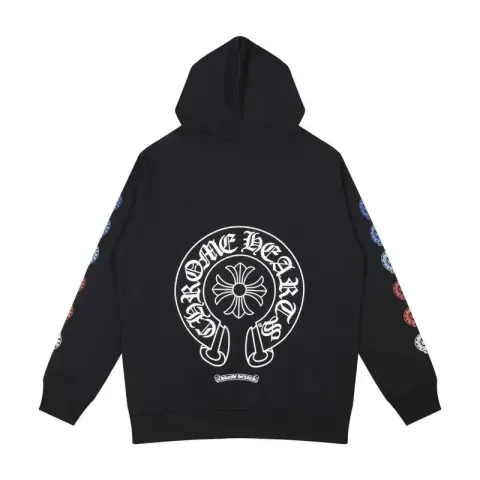 Chrome Hearts Zip Up Hoodies option Black 5011