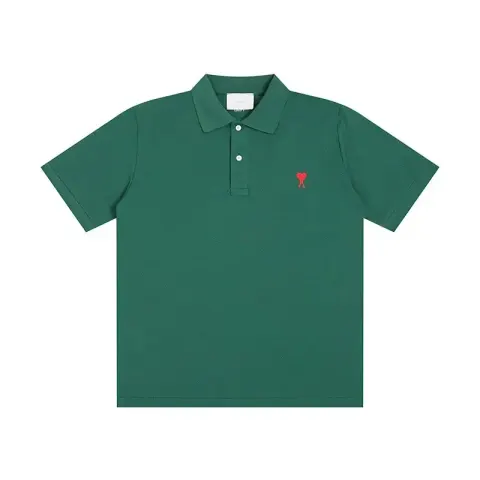 Ami Paris Polo option Dark green -118#