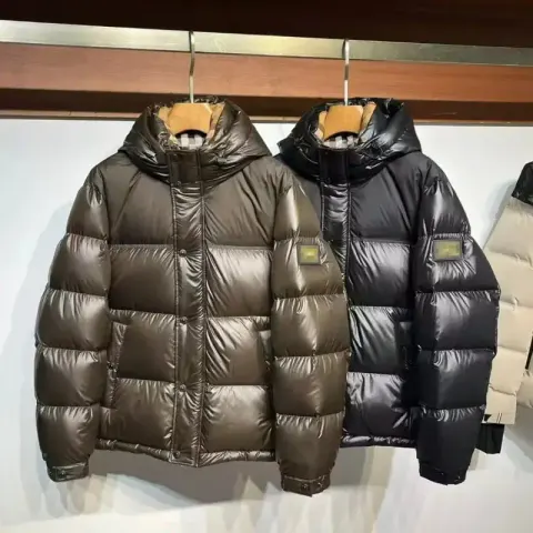 Burberry Shiny Jacket option D.Brown