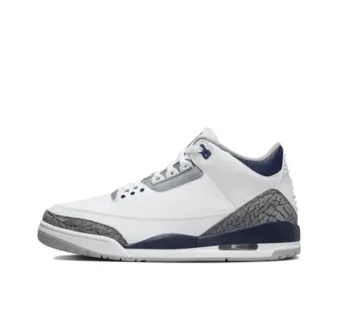 Budget Jordan 3 Shoes option gray blue CT8532-140