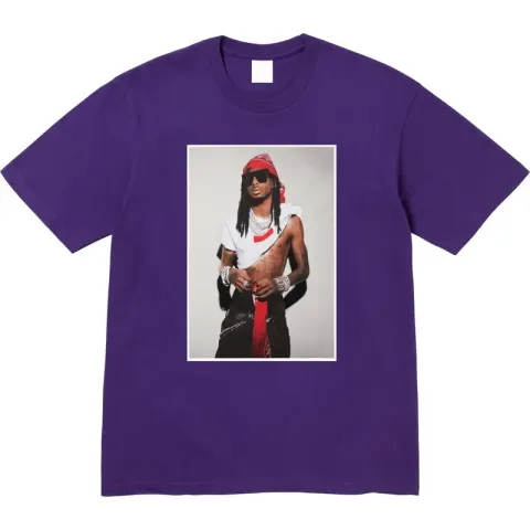 Supreme T-Shirts option dark purple