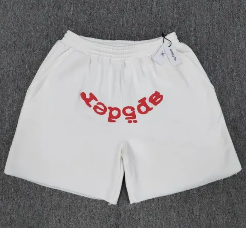 Sp5der Shorts option white