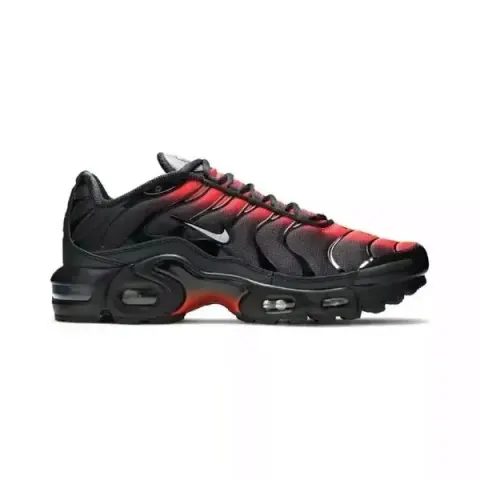 Nike TN All Black Shoes option BlackCrimson