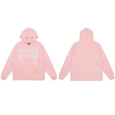 Revenge Hoodie option Pink Rabbit
