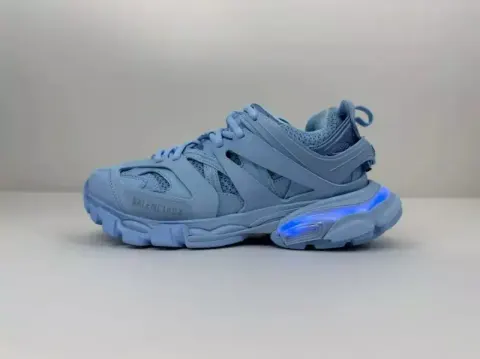 Balenciaga Track LED Shoes option 103-10 light blue 35-46