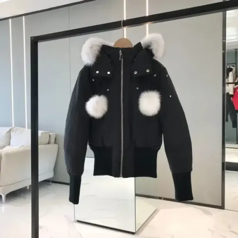 Moose Knuckles Fox Jacket option Black