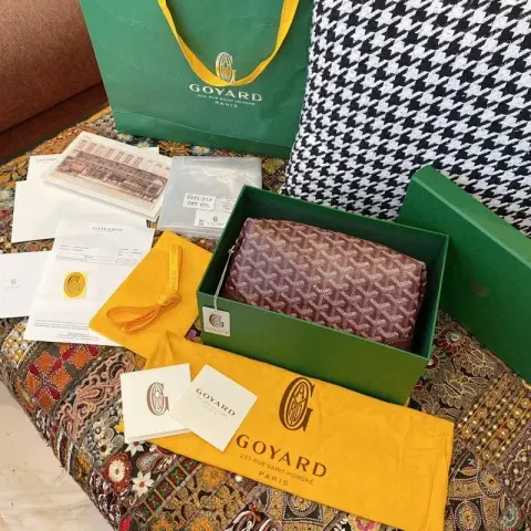 Goyard Bag option claret