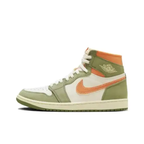 Jordan 1 Mocha option Aj1 yellow green
