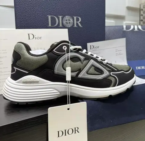 Dior B30 All Black Shoes option 17