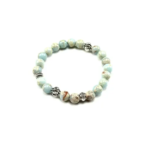 Chrome Hearts Beat Bracelet option Shoushan Stone