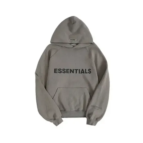 Essentials Hoodie option Charcoal gray