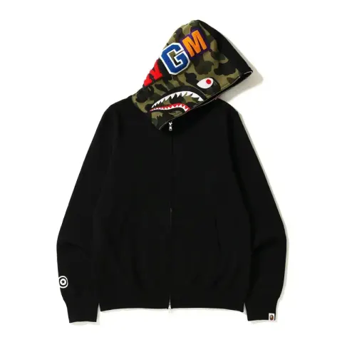 Bape Shark Hoodie (More CW) option 803 black