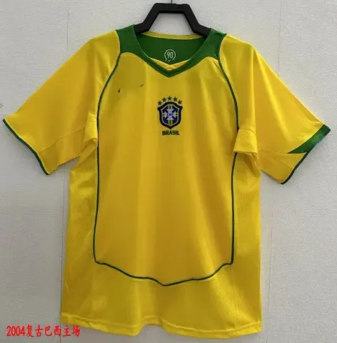 Brazil 1998 Jersey option 04 Brazil Home