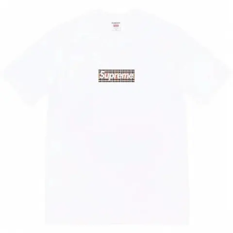 Supreme T-Shirts Devil And Lawyer option B308 Plaid White