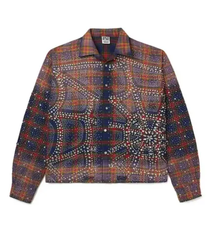Vale Forever Chocolate Flannel Hoodie option Red