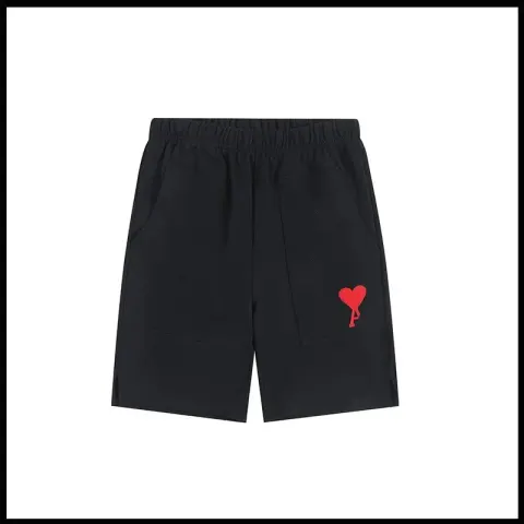 Ami Shorts option Black and red [A15 big love wool embroid