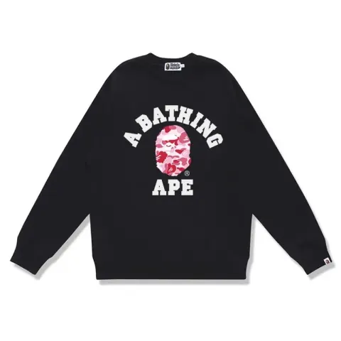 Bape Crewneck option W169 Black Pink
