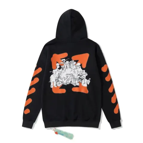 Off-White Hoodies option 871# black terry