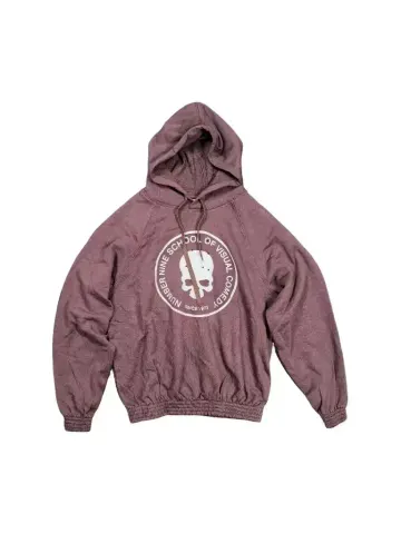 Number Nine Skull Hoodie option M
