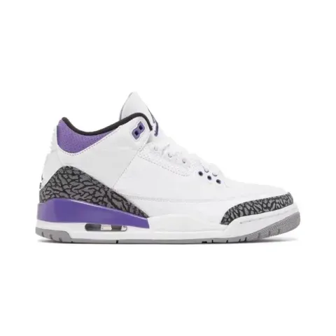 Jordan 3 Black Cat option Dark Iris