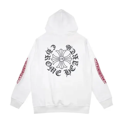 Chrome Hearts Hoodies (20+ Styles) option K7020 White
